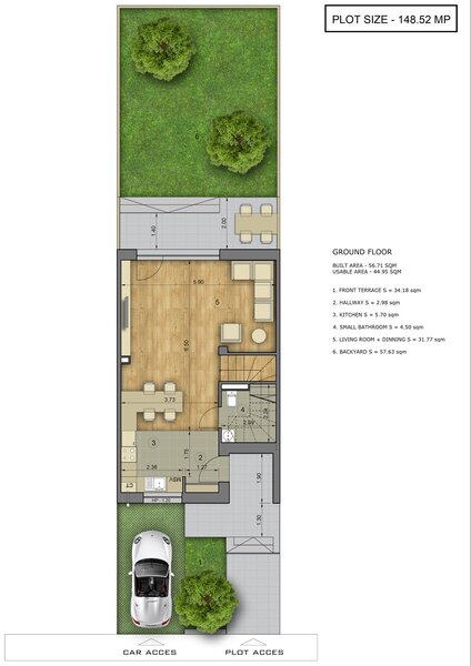 Ilfov Case inteligente tip duplex, GreenDale Residence, P+1, An 2026